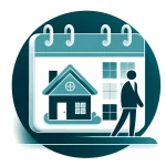 Consultant en aménagement intérieur lors d'un rendez-vous à domicile, discutant des besoins spécifiques du client pour un projet d'aménagement.